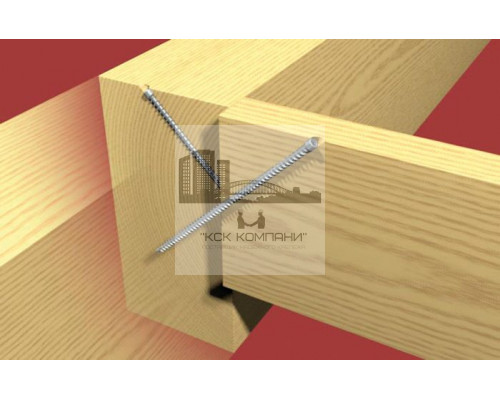 Шуруп со сверлом fischer FPF-ZTN с цилиндрической головкой полной резьбой шлиц TX, 8x245 мм